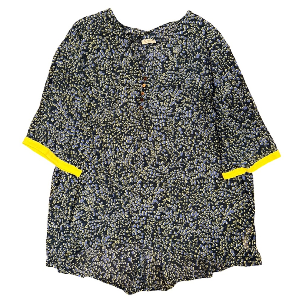 Free People Intimately Sleeping In Sheer Top Swimsuit Cover Up M Oversize